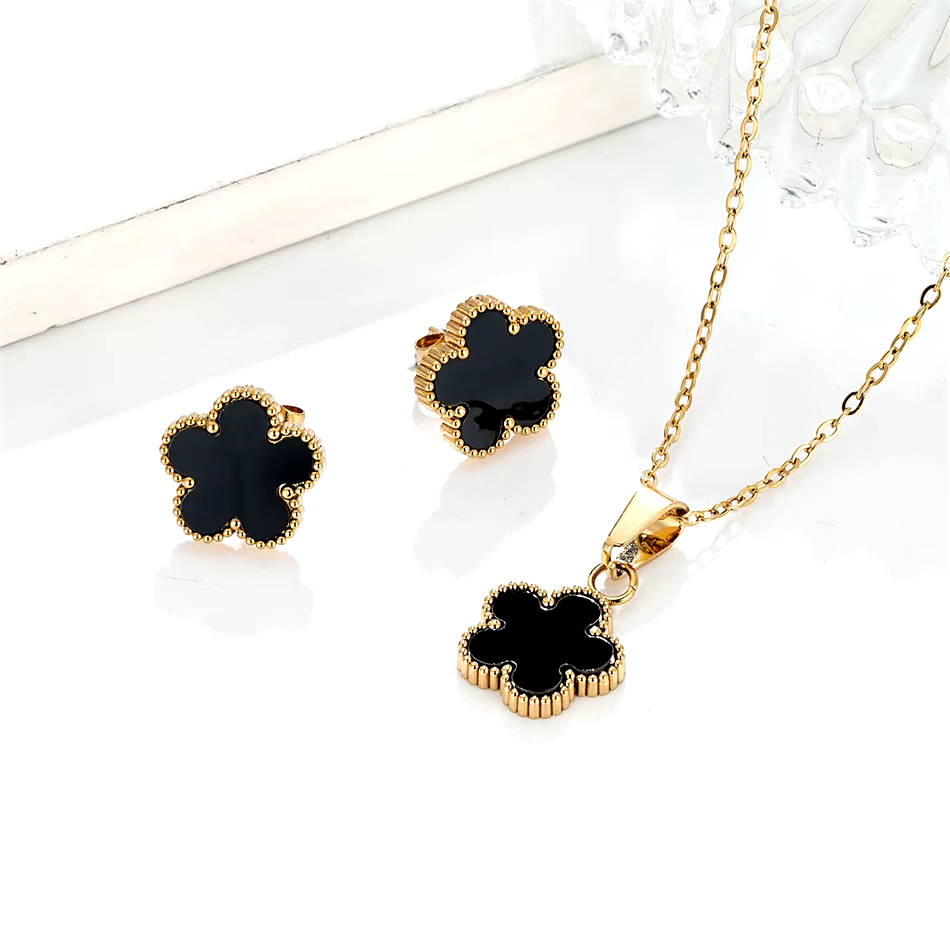  Floral Harmony Jewelry Set