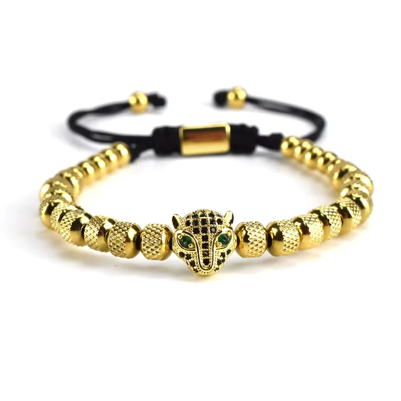 Leopard Charm Bracelet