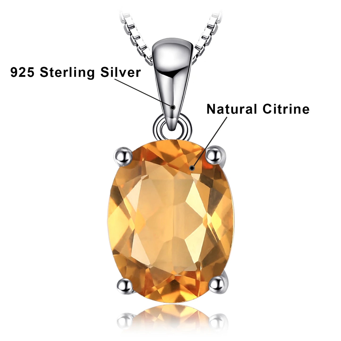 Golden Topaz Pendant