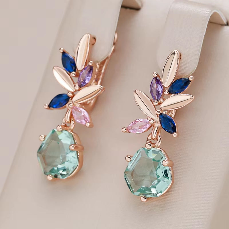 Butterfly Blossom Dangle Earrings