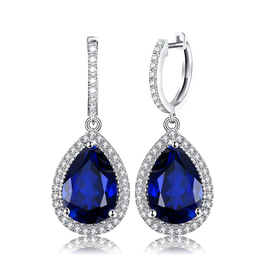 Blue Sapphire Dangles